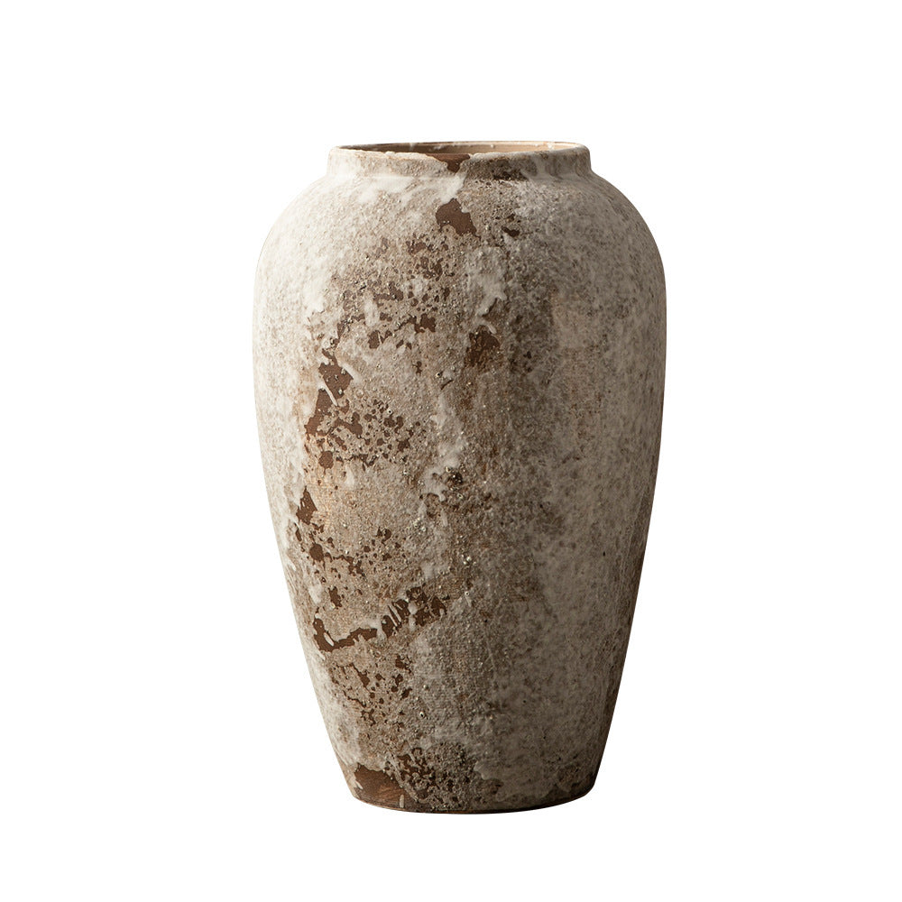 Mottled Retro New Chinese Pottery Pot