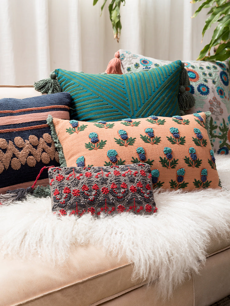 Vintage Handmade Throw Pillows