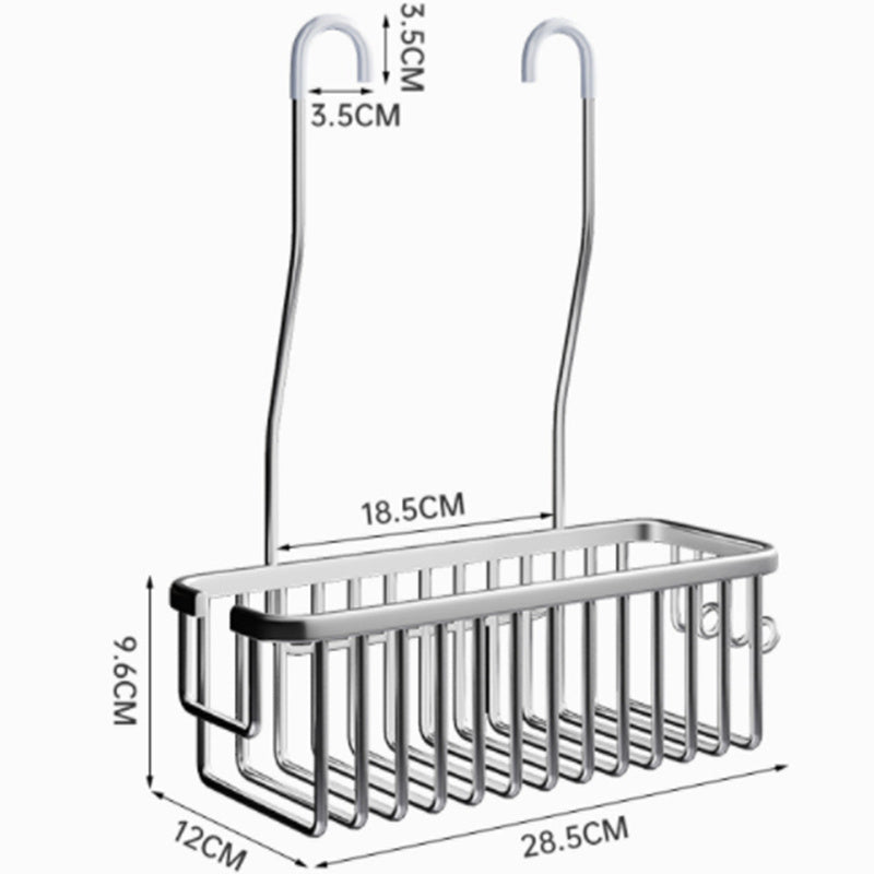 Punch-free Bathroom Shower Rack