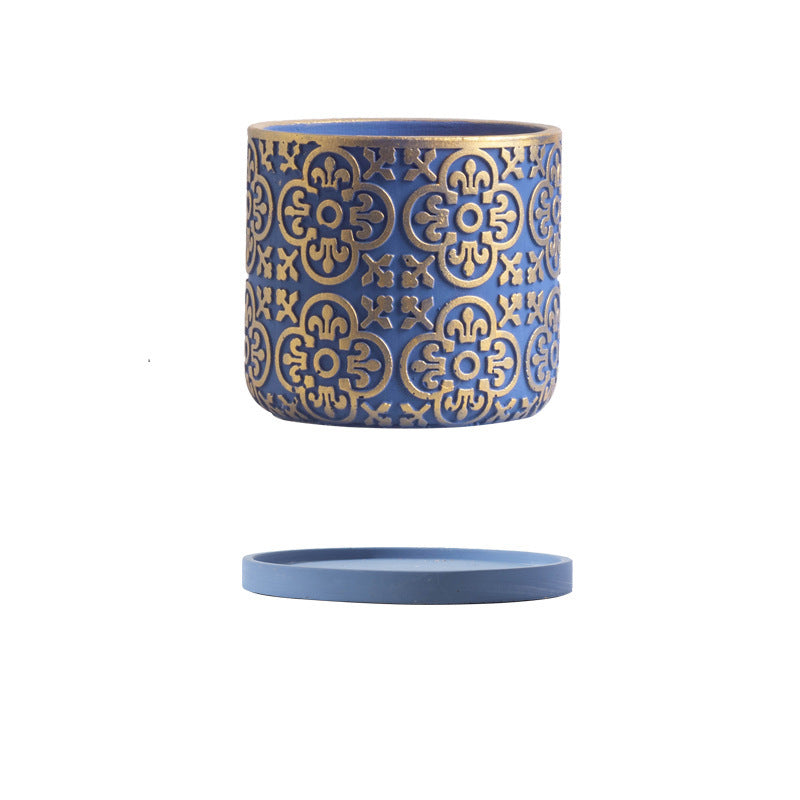 Nordic Decorative Cement Succulent Flower Pot