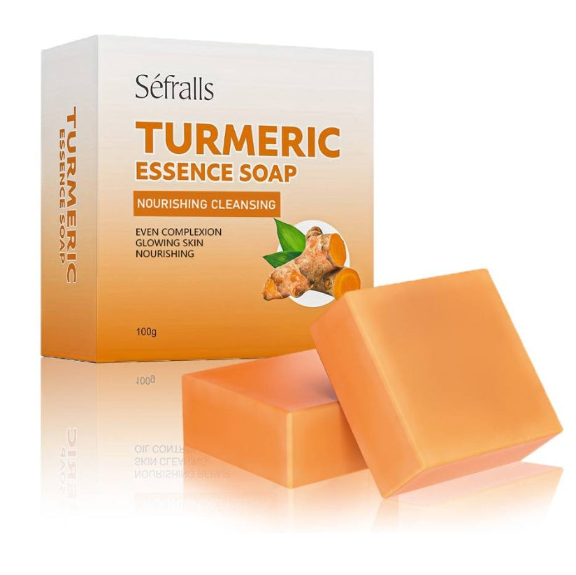 Sefralls Handmade Turmeric Soap Plant Extract Skin Care