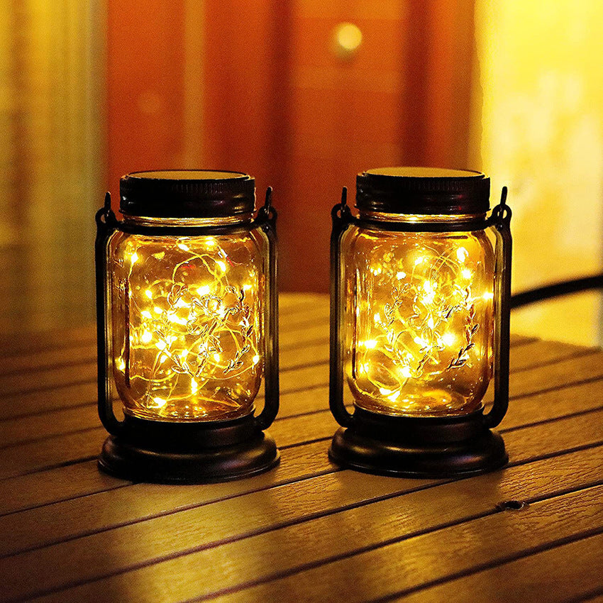 Patio Decorative LED Jar Light