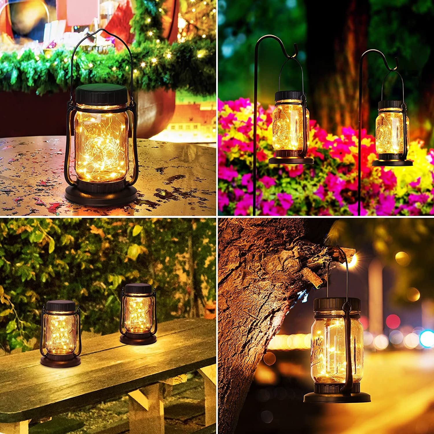 Patio Decorative LED Jar Light