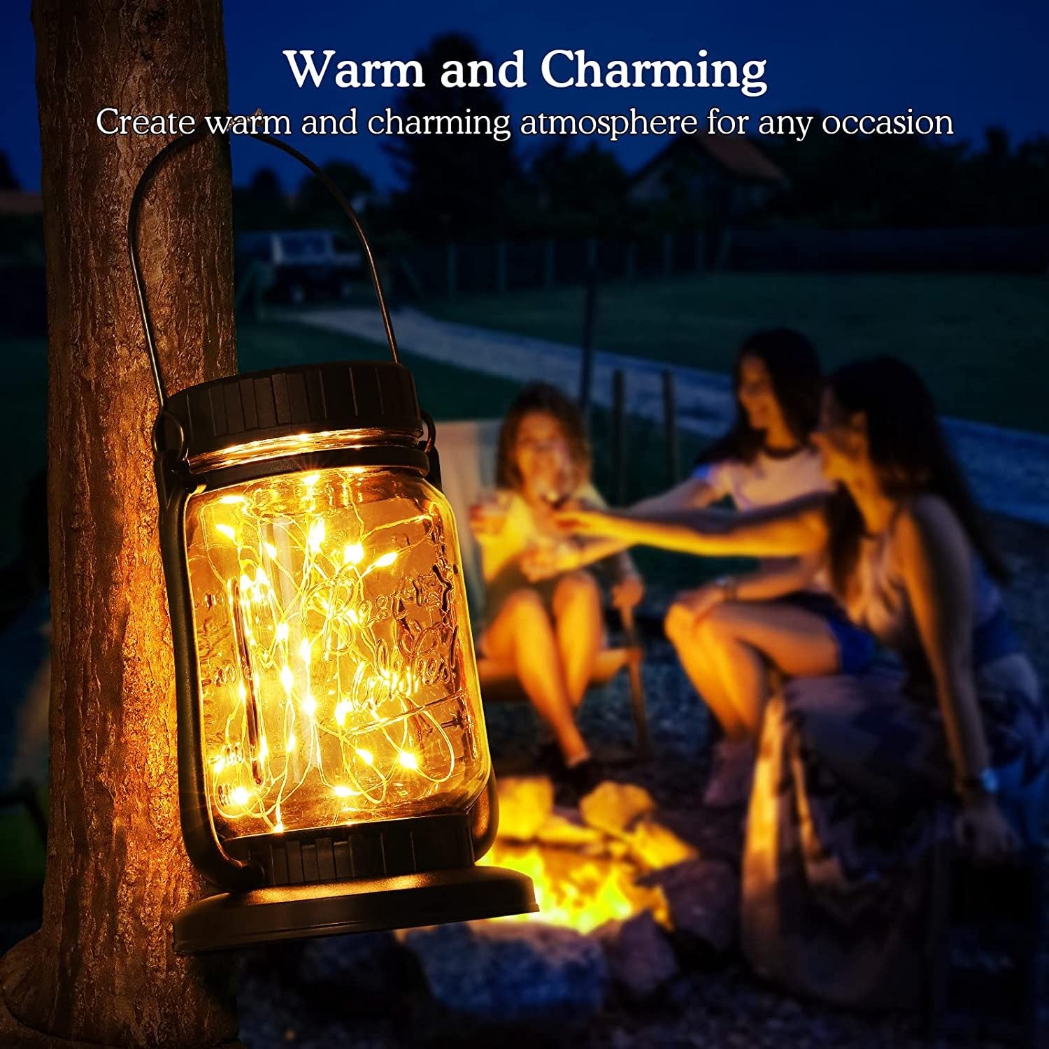 Patio Decorative LED Jar Light