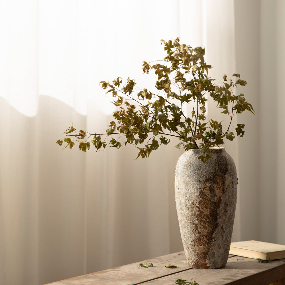 Mottled Retro New Chinese Pottery Pot