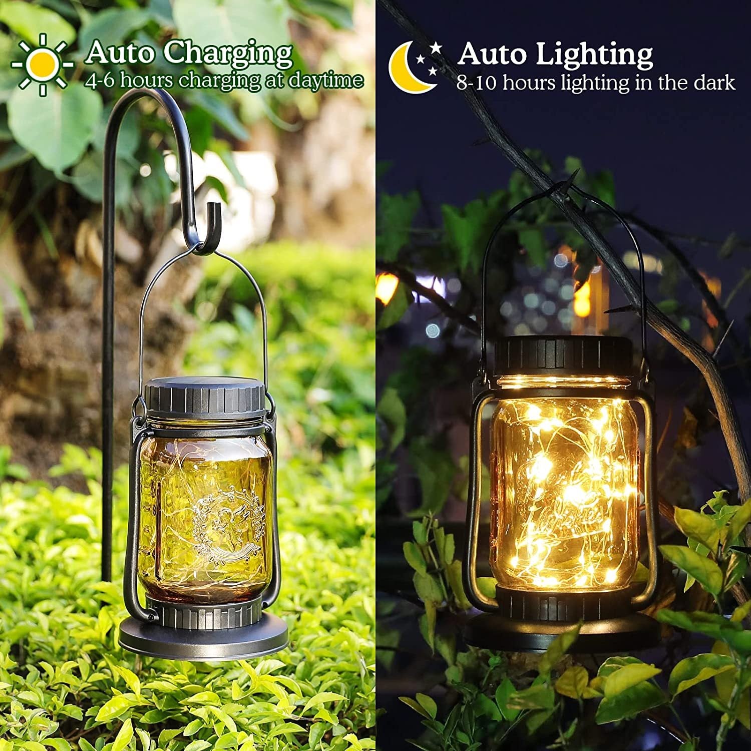 Patio Decorative LED Jar Light