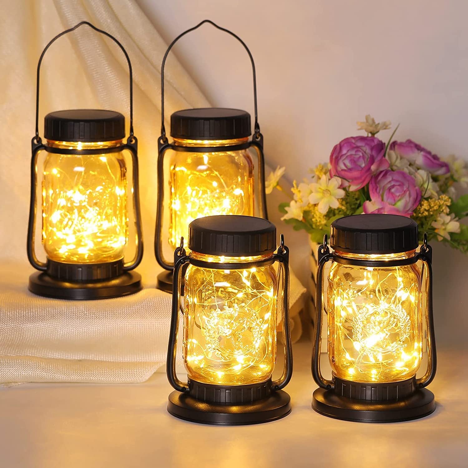 Patio Decorative LED Jar Light