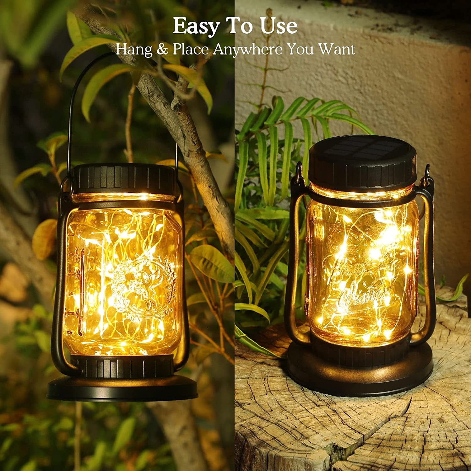 Patio Decorative LED Jar Light